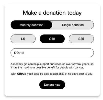 ICR Donate Form