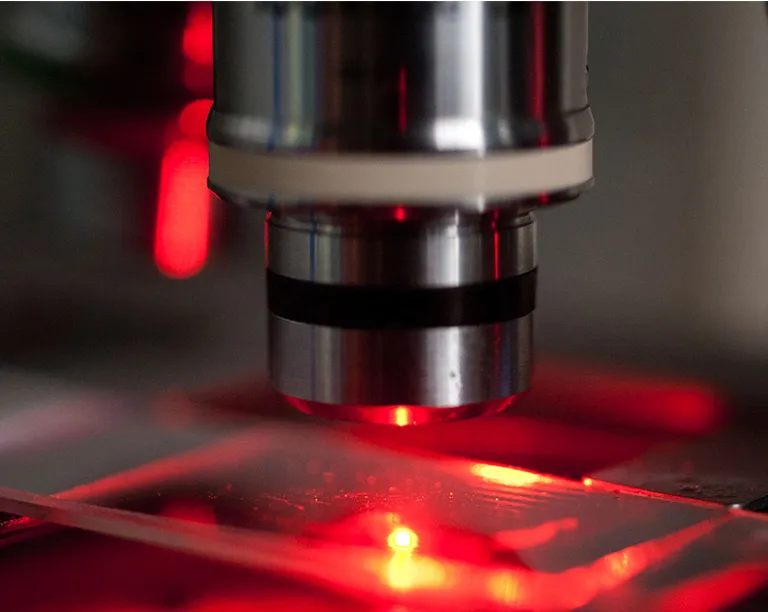Microscope Lens and Slide